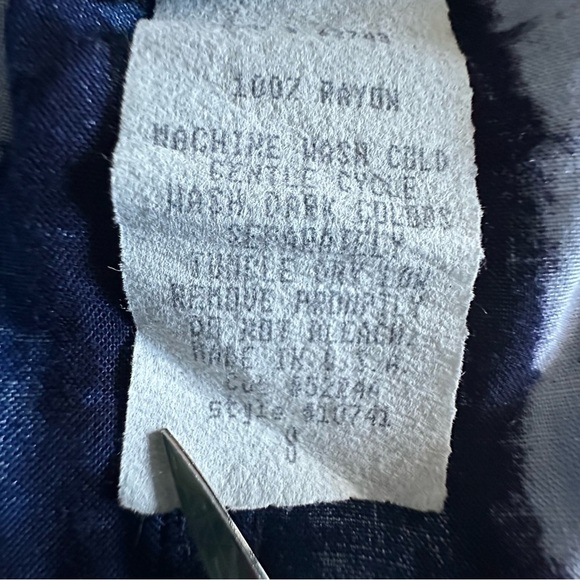 Vtg Karibo Womens Tie Dye Pull On Midi Skirt Sz 8 Whimsigoth Dark Fairy Hippie - Picture 8 of 9